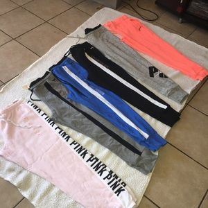 Pants pink $38 each